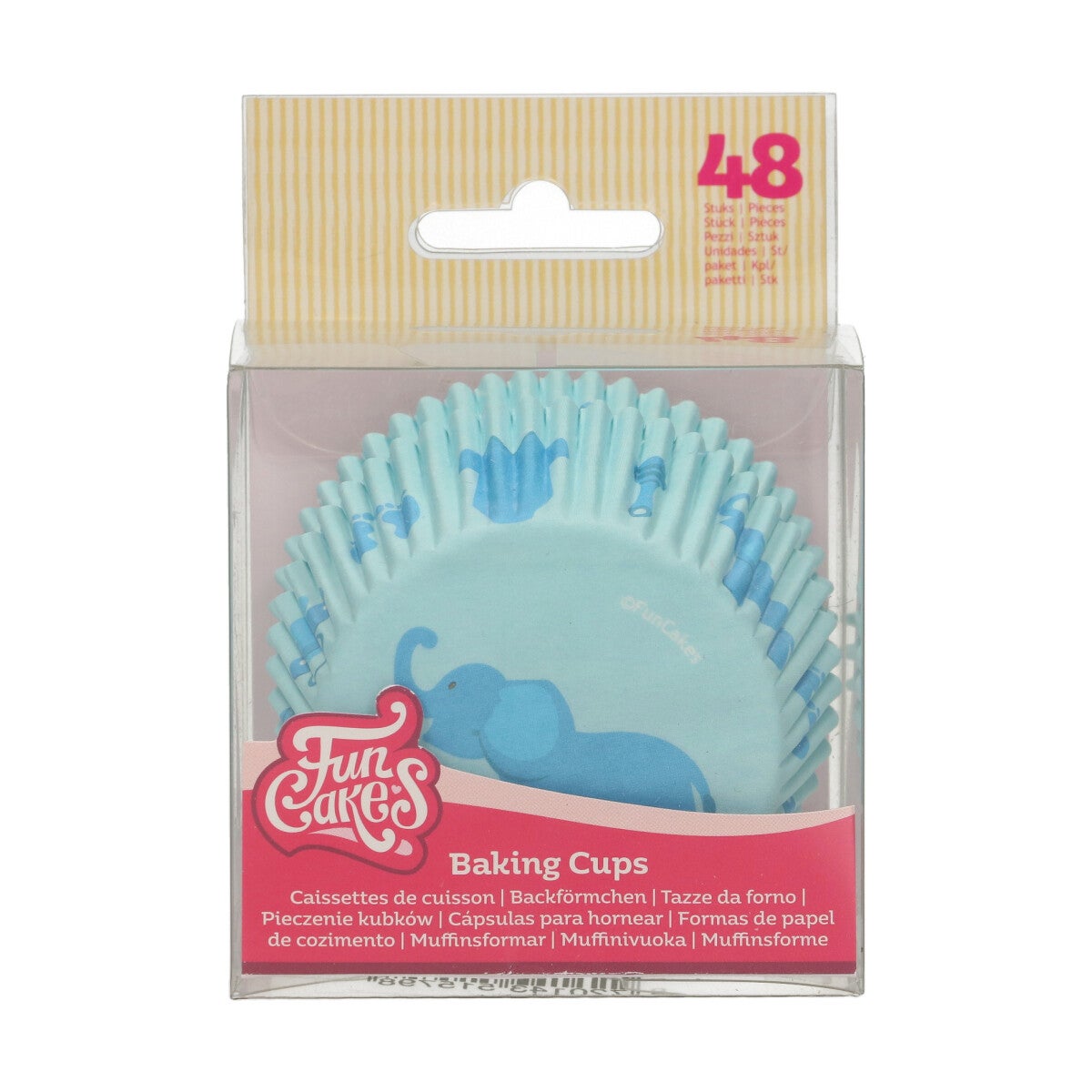 FunCakes Baking Cups Baby Blue pk/48