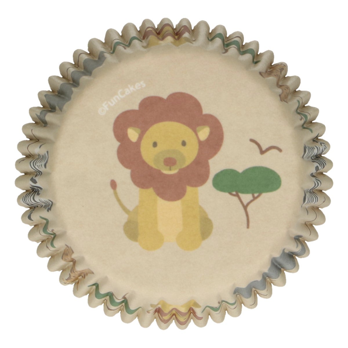 FunCakes Baking Cups Safari Animals pk/48