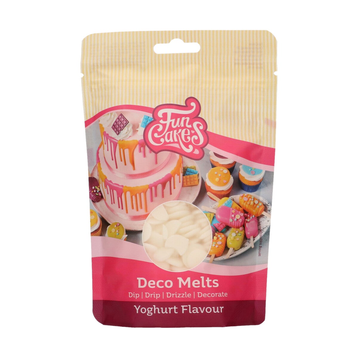 FunCakes Deco Melts - Yoghurt Smaak - 250g