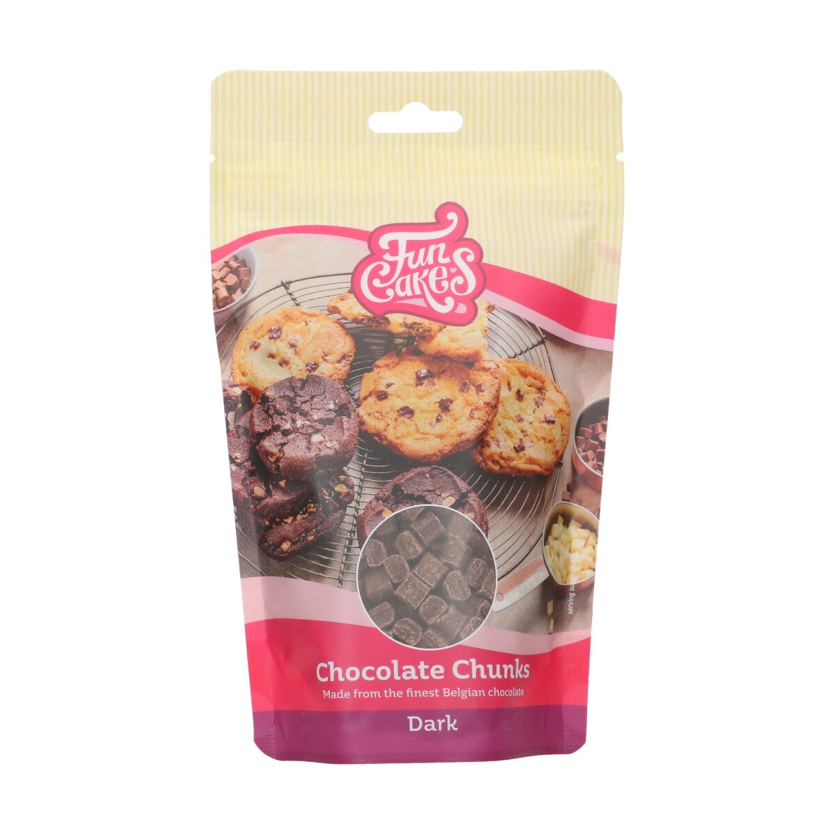 FunCakes Chocolate Chunks Dark 350 g