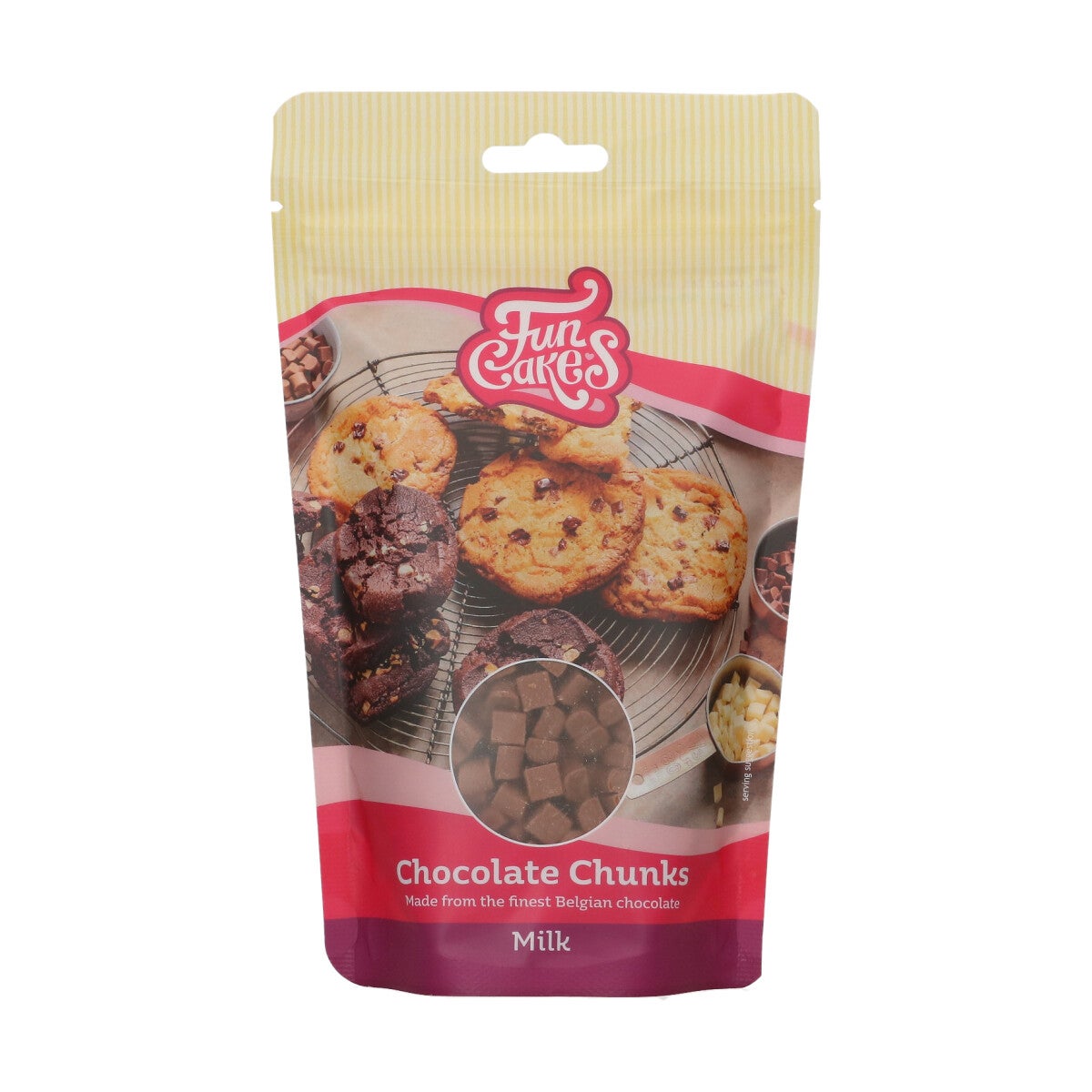 FunCakes Chocolate Chunks Milk 350 g