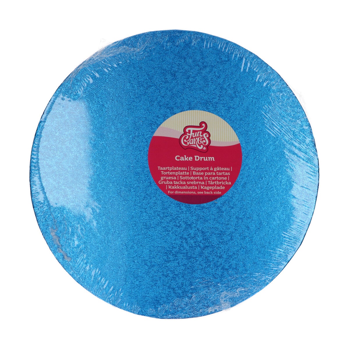 FunCakes Cake Drum Round Ø30,5 cm - Blue