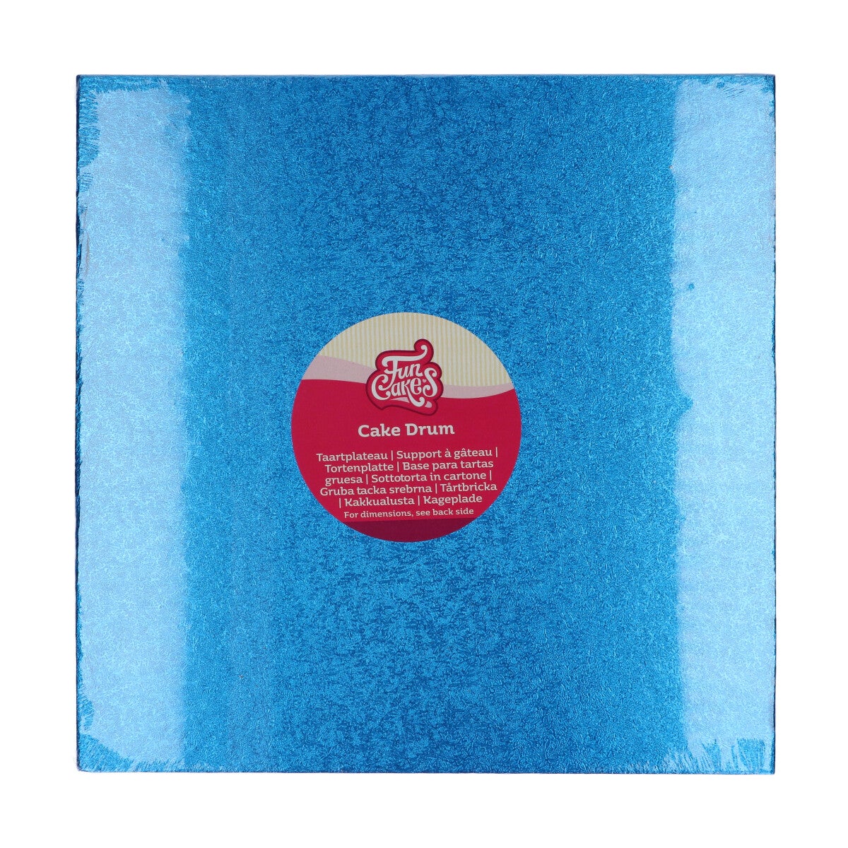 FunCakes Cake Drum Square 30,5 cm - Blue