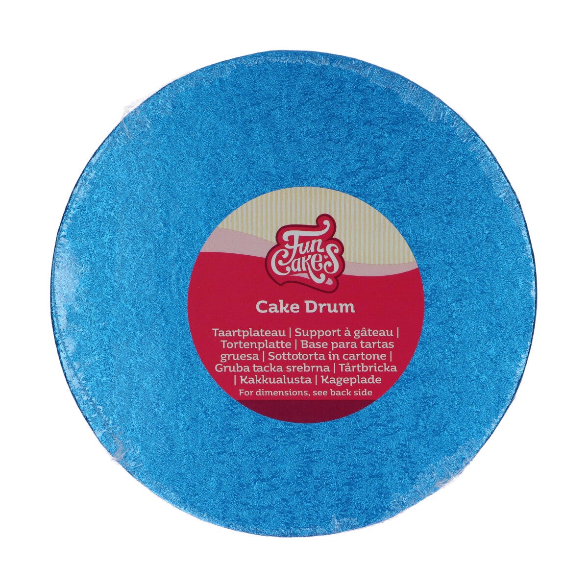 FunCakes Cake Drum Round Ø20 cm - Blue