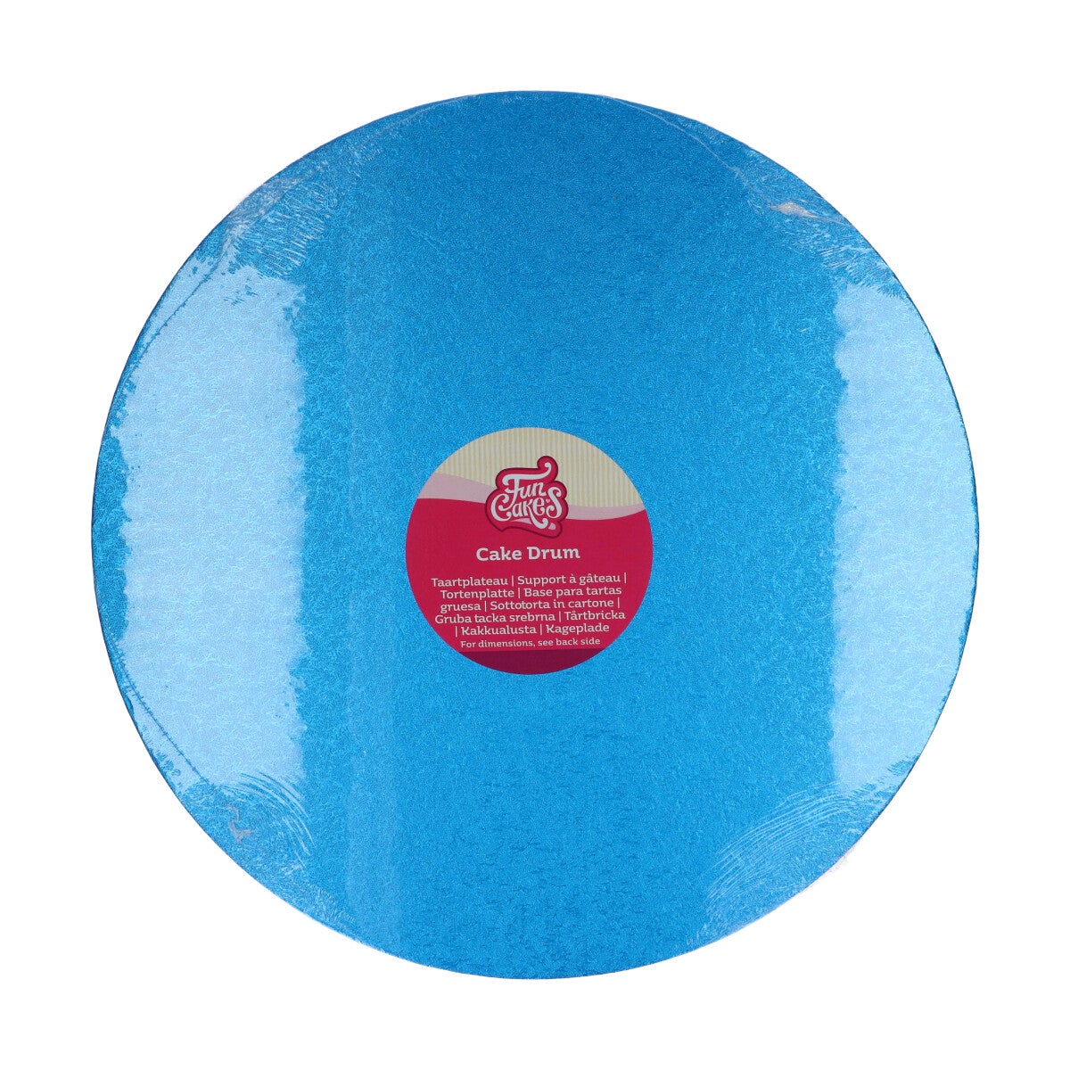 FunCakes Cake Drum Round Ø35,5 cm - Blue