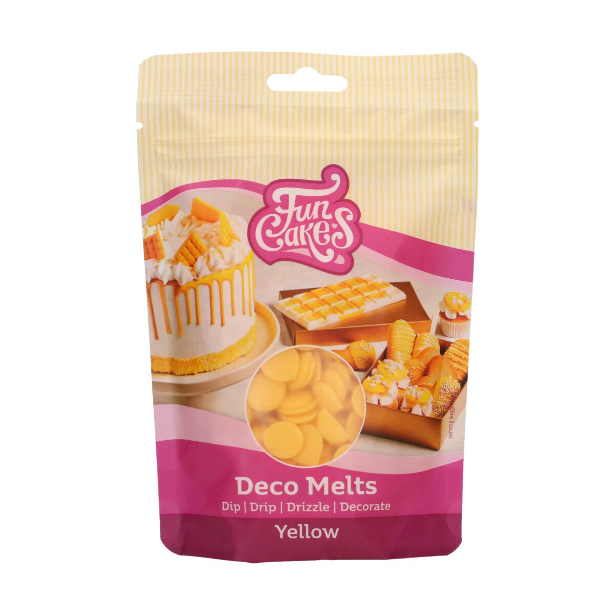 FunCakes Deco Melts - Geel - 250g