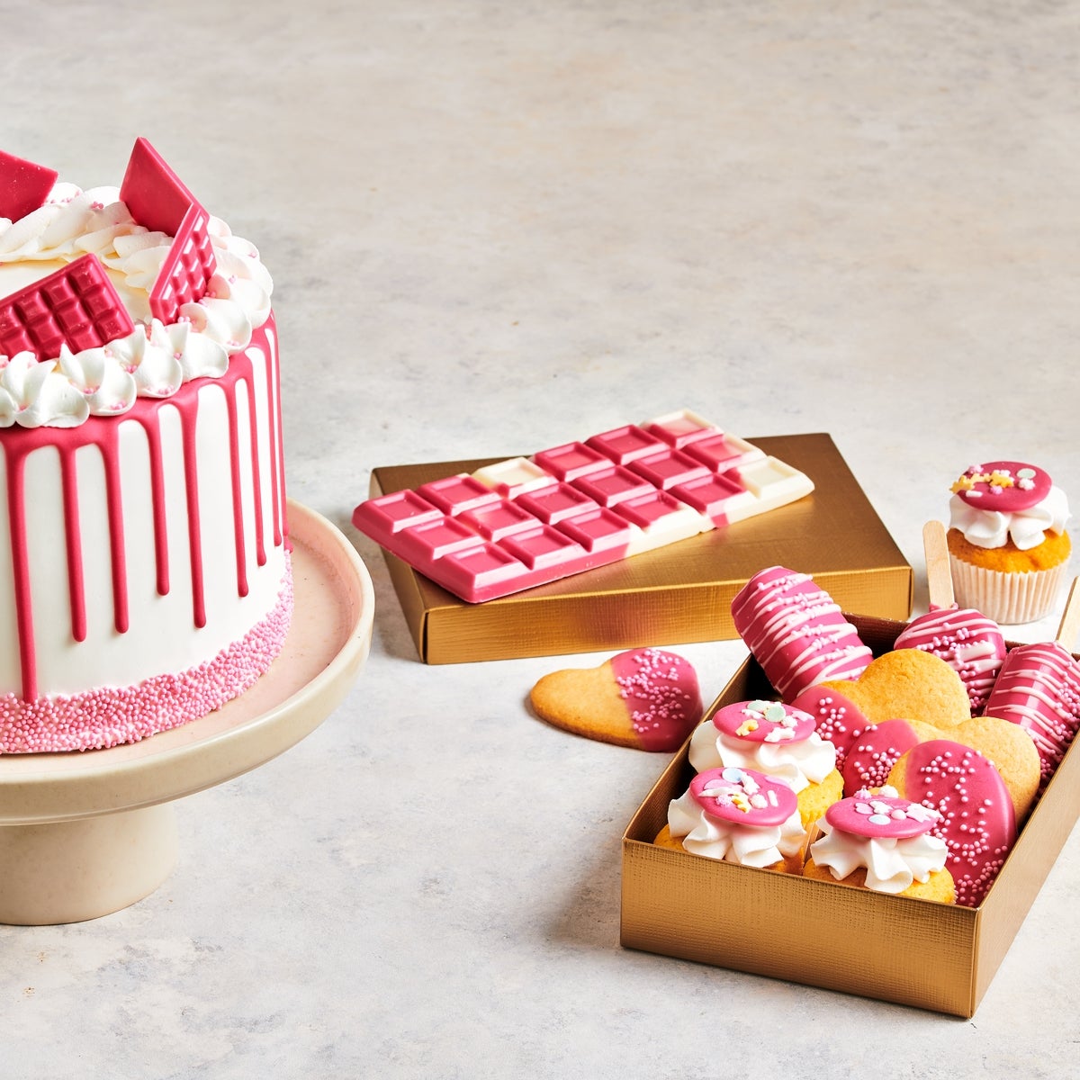 FunCakes Deco Melts -Pink- 1kg