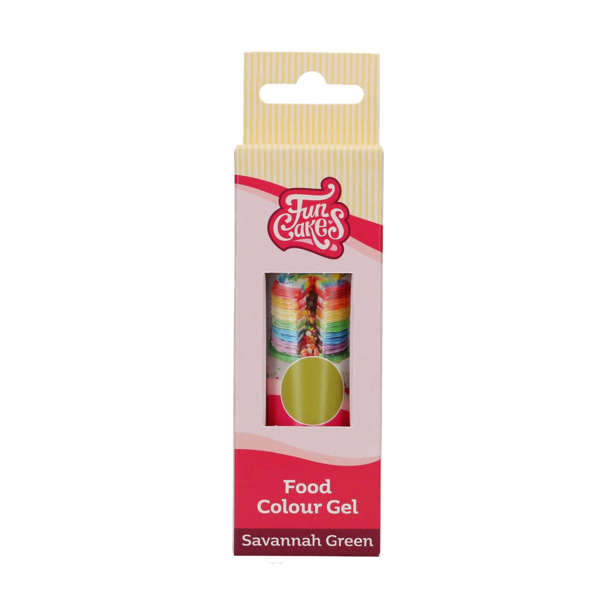 FunCakes Food Colour Gel - Savannah Green 30g
