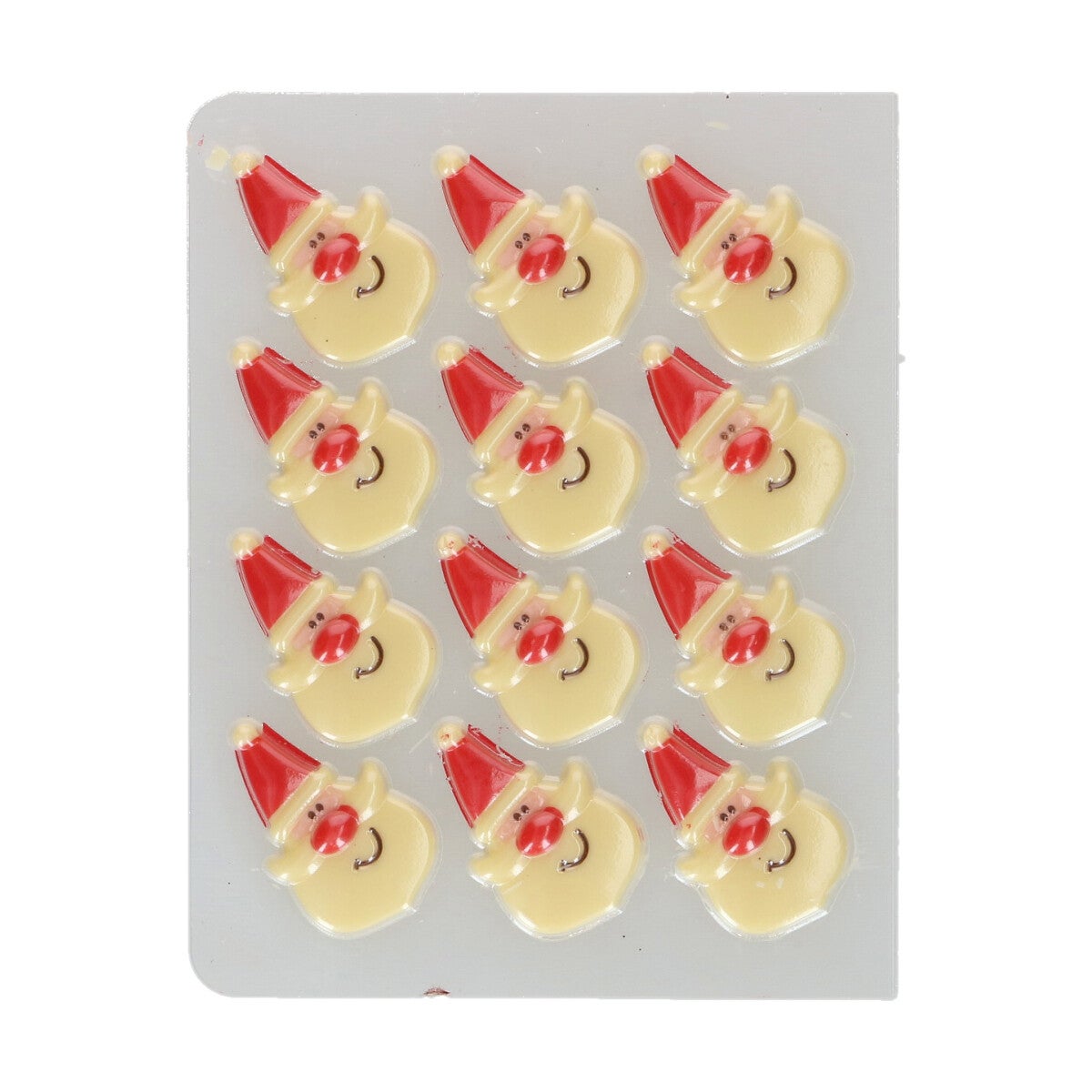 FunCakes Chocolate Decorations Santa Set/12
