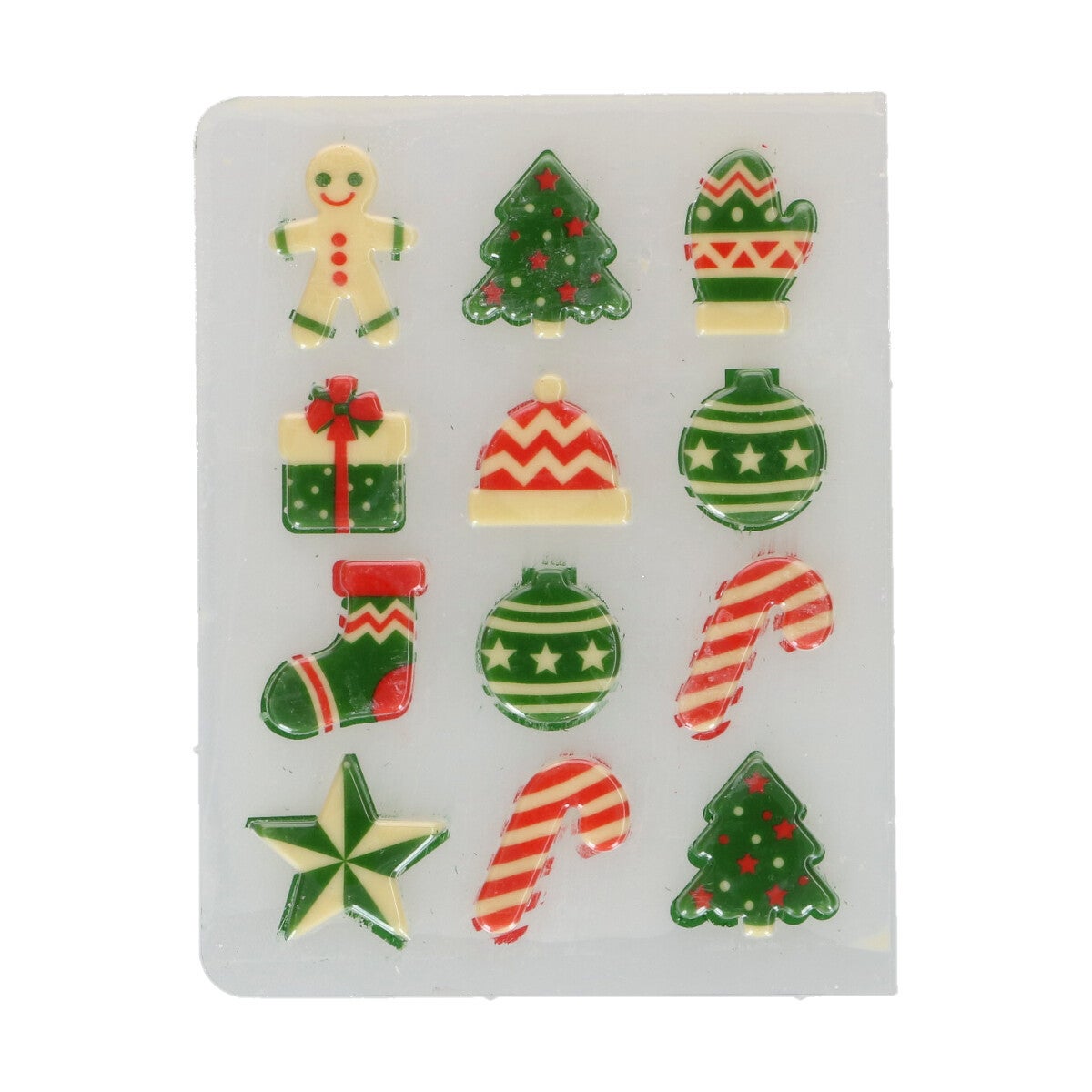 Funcakes Chocolate Decorations Xmas Figures Set/12