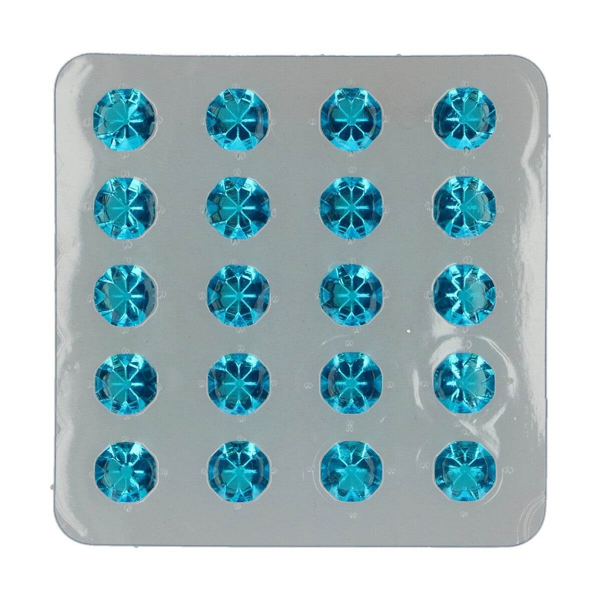 FunCakes Edible Jelly Diamonds Sky Blue pk/20
