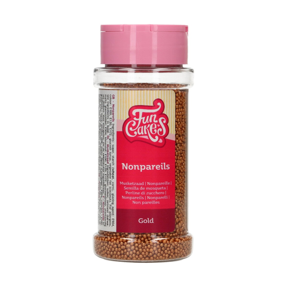 FunCakes Nonpareils Gold 80 g