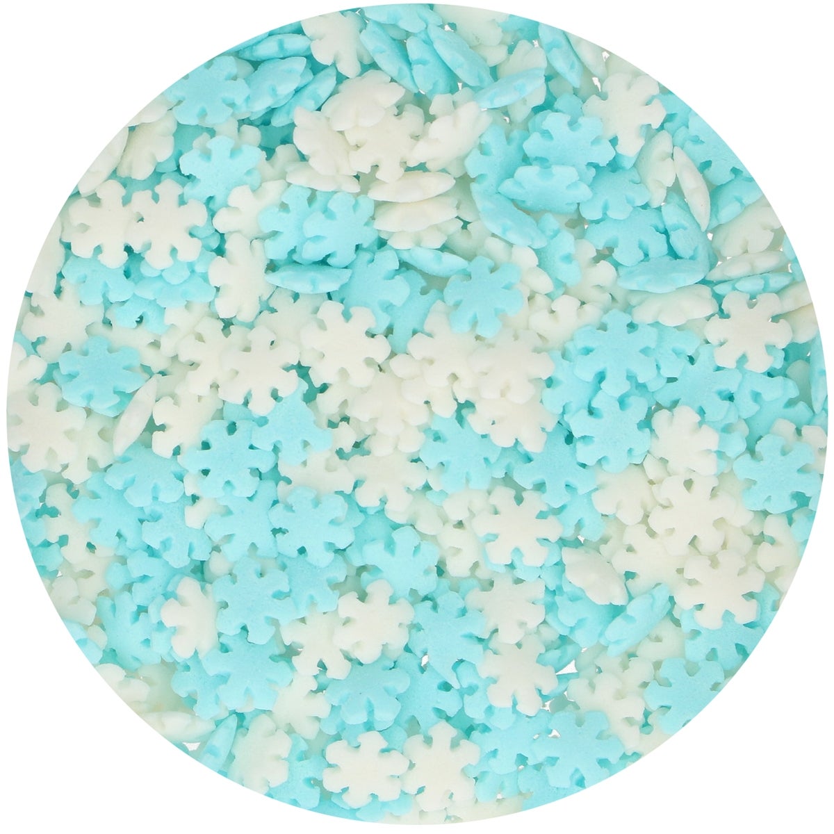 FunCakes Snowflakes White/Blue 150 g