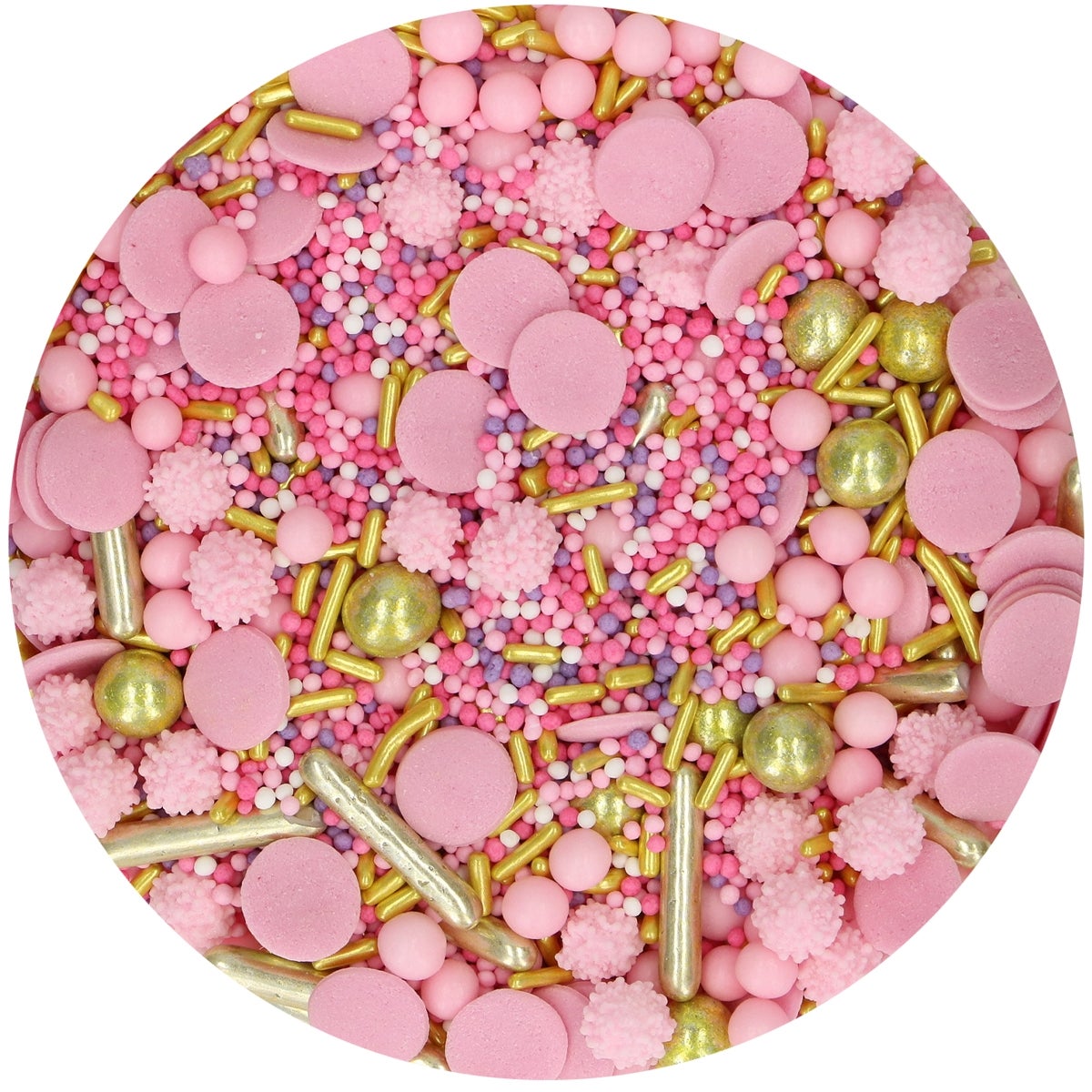 FunCakes Sprinkle Medley Glamour Pink 180 g