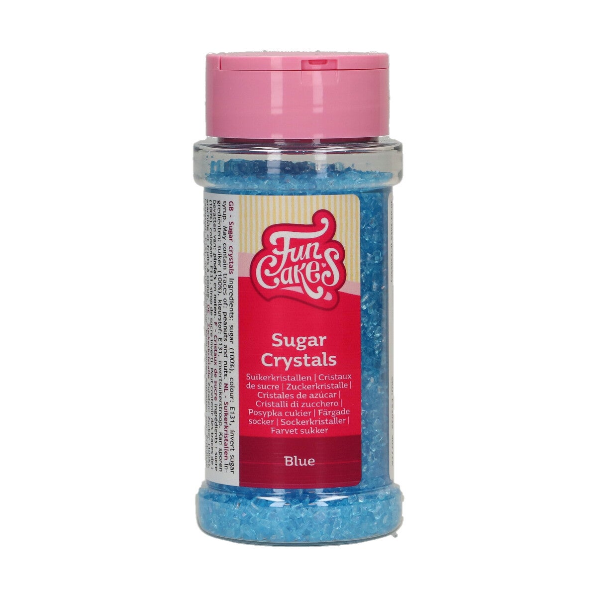 FunCakes Sugar Crystals Blue 80 g