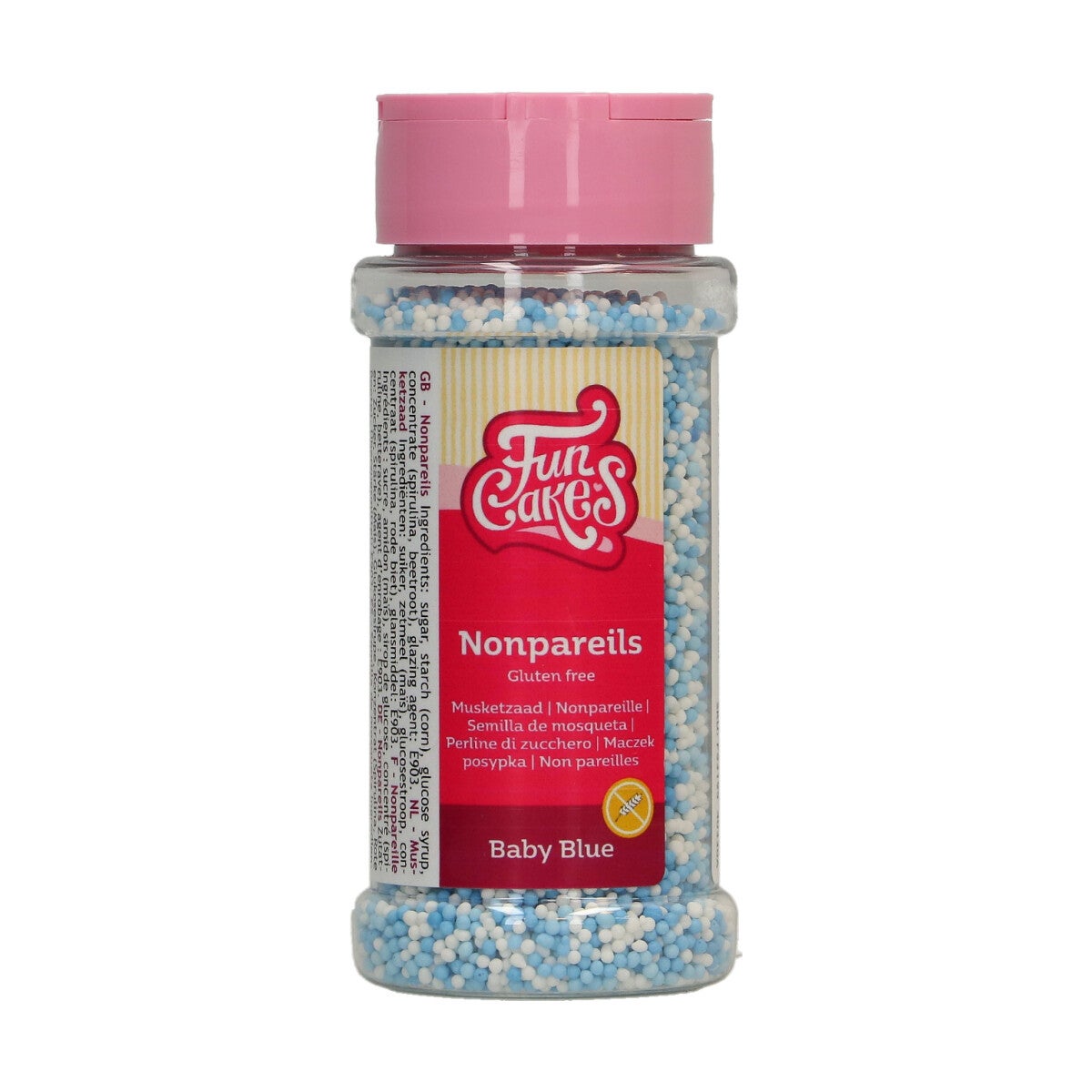 FunCakes Glutenfree Nonpareils Baby Blue Mix 80 g