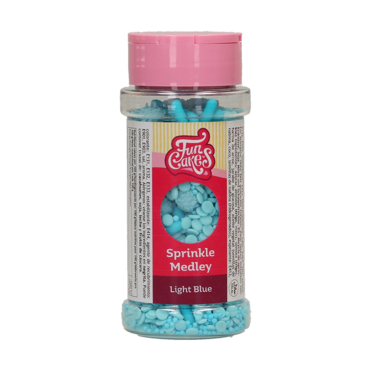 FunCakes Sprinkle Medley Light Blue 70g