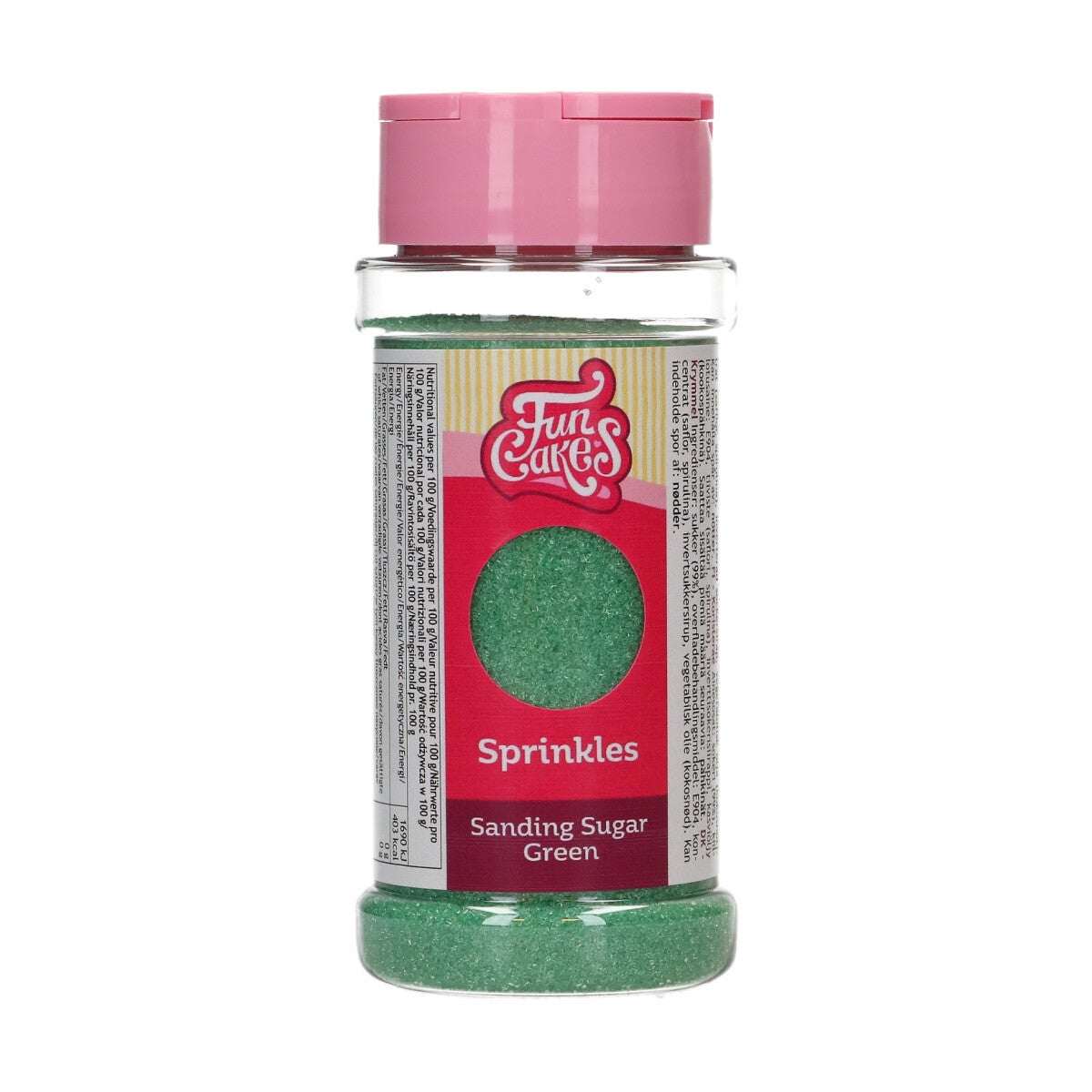 FunCakes Sanding Sugar 80g - Green