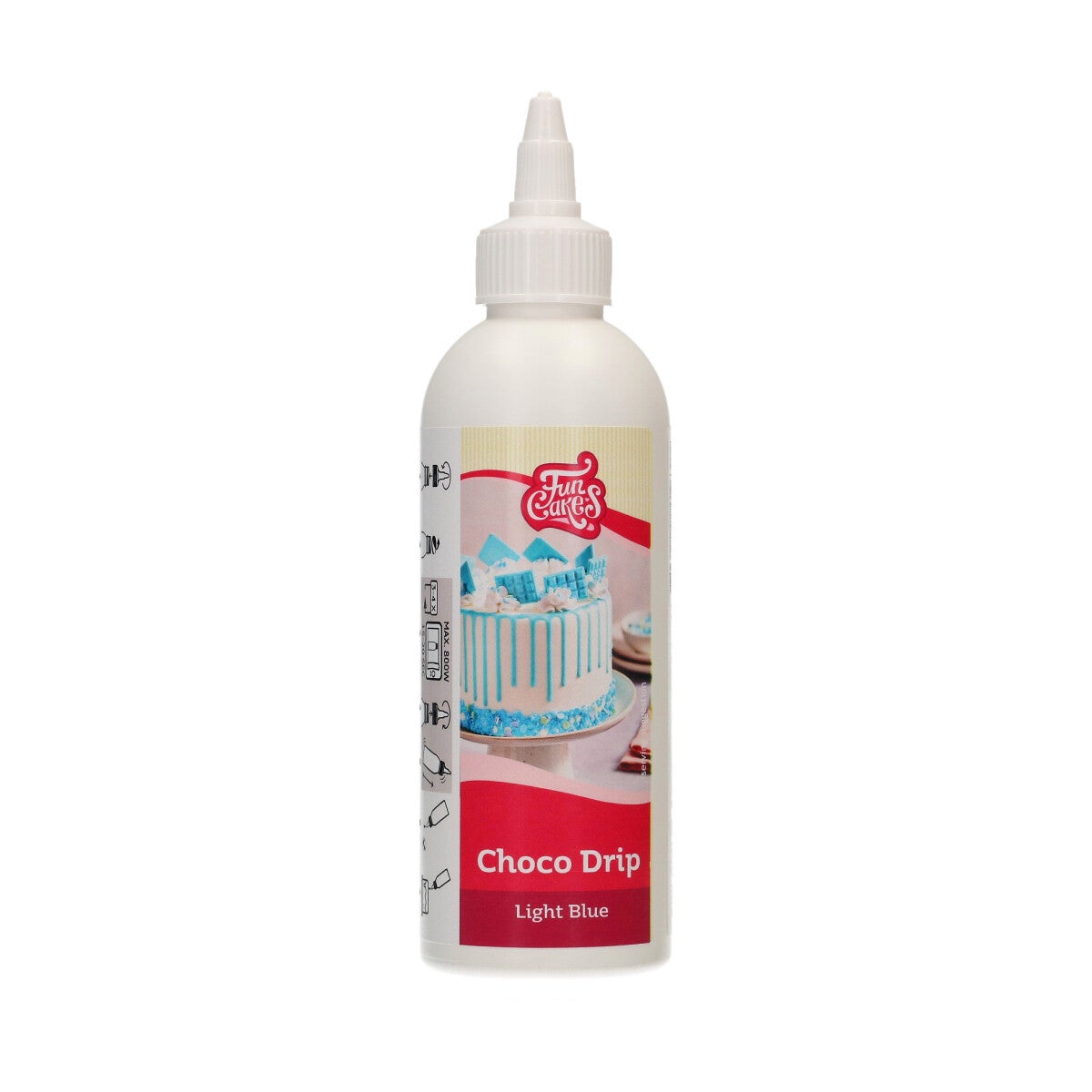 FunCakes Choco Drip Light Blue 180 g