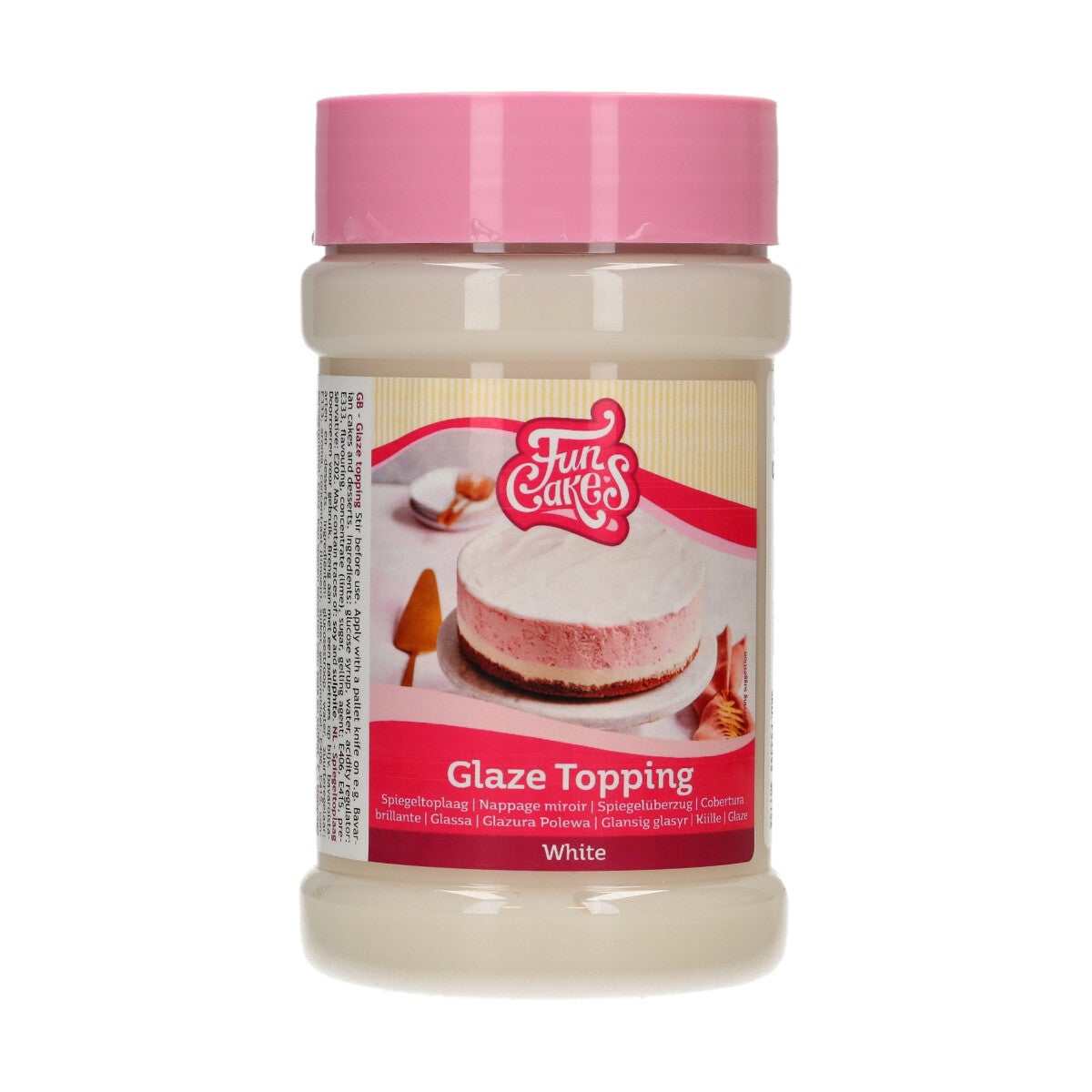 FunCakes Glaze Topping White 375 g