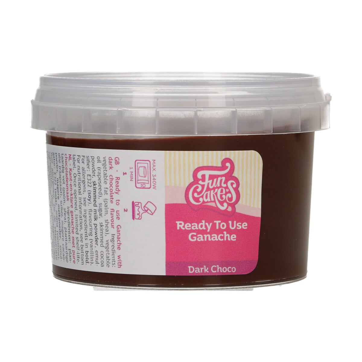 FunCakes Ready To Use Ganache Dark Choco 260g