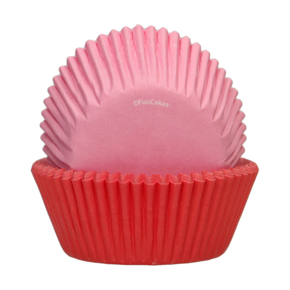 FunCakes Baking Cups Pink / Red pk/48