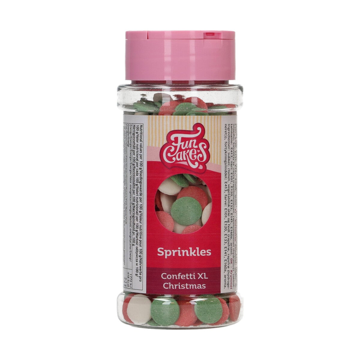 FunCakes Confetti XL Christmas 55 g