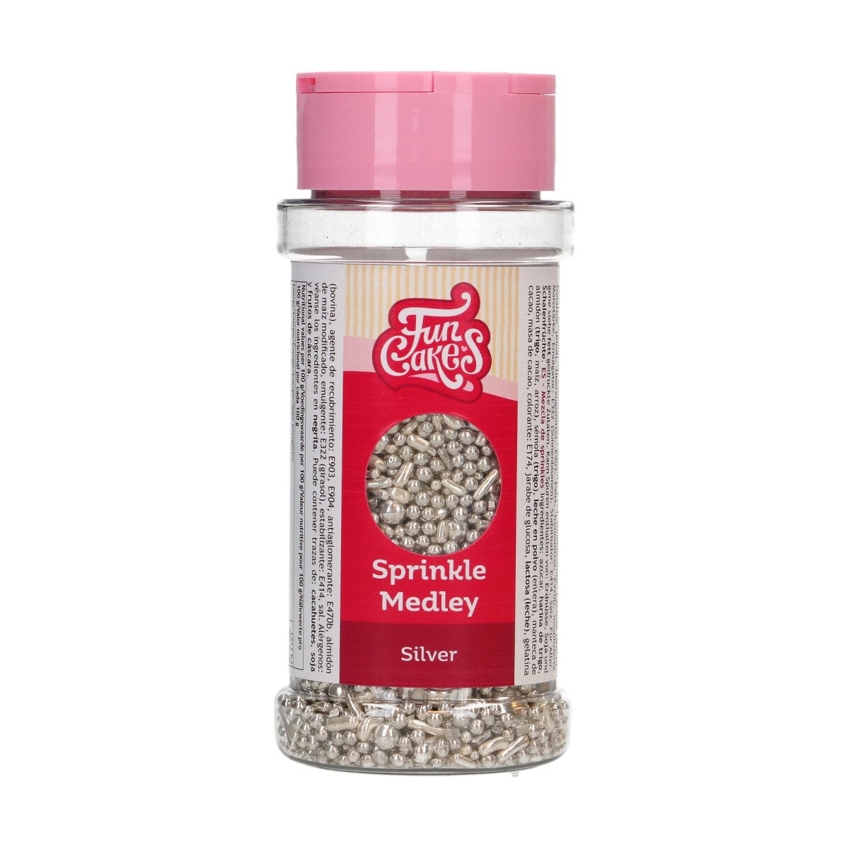FunCakes Sprinkle Medley Silver 65 g