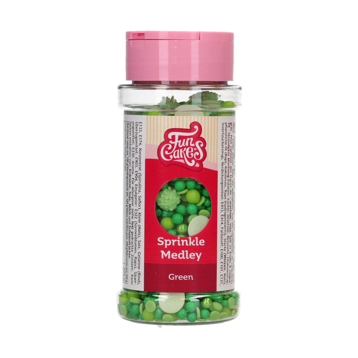 FunCakes Sprinkle Medley Green 65 g