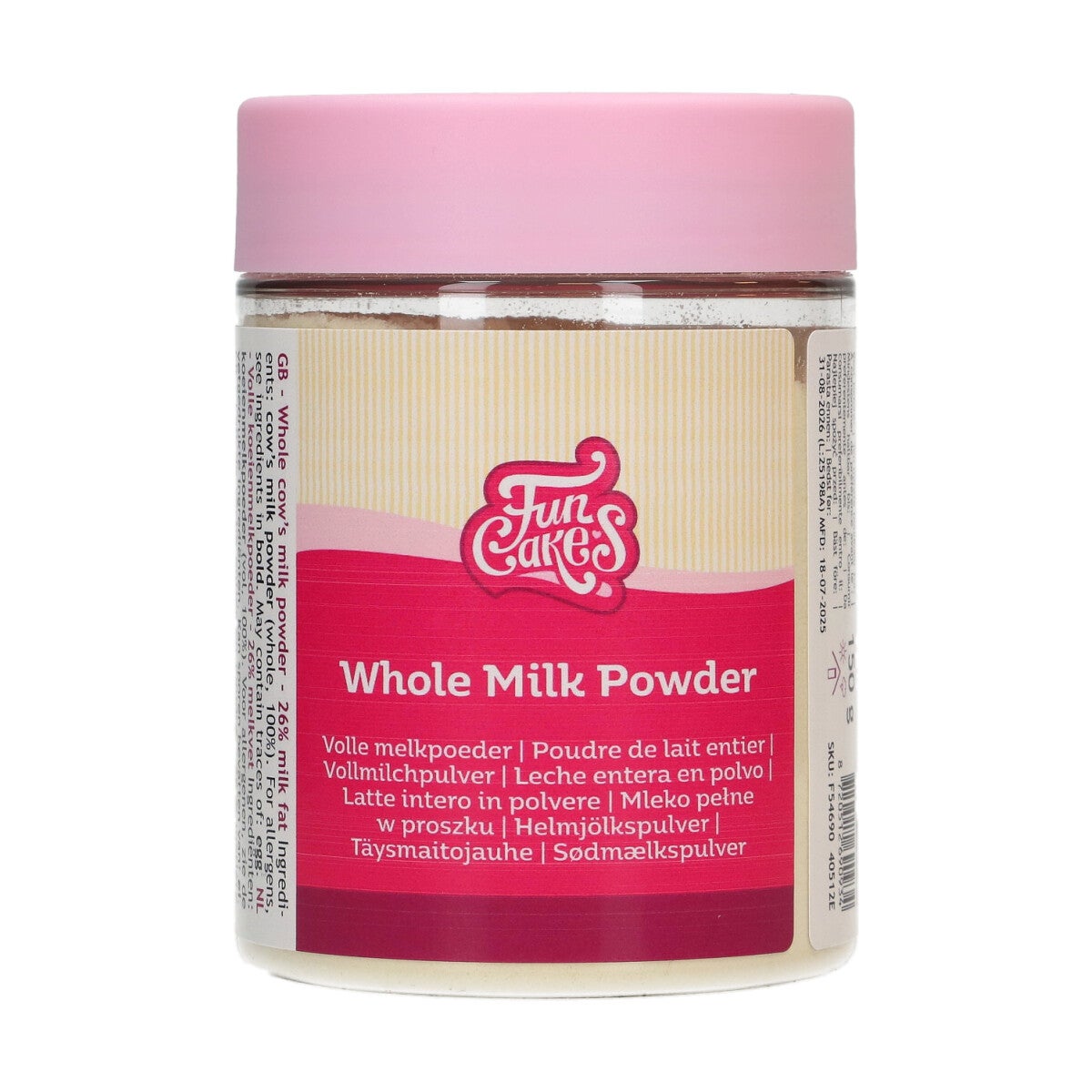 FunCakes Whole Milk Powder 150 g