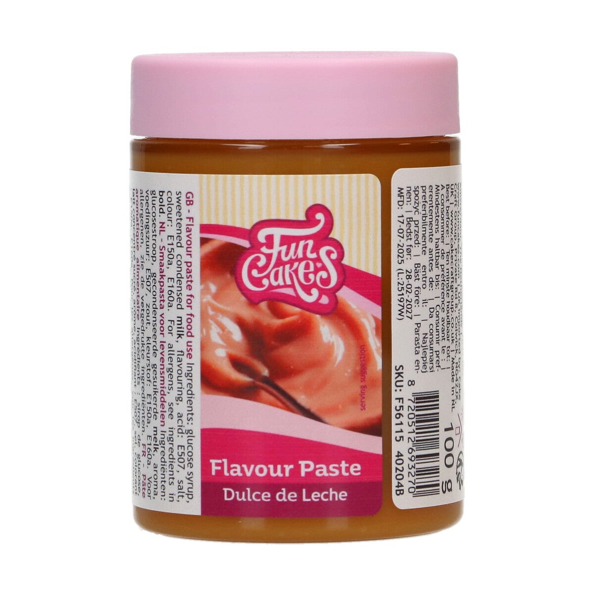 FunCakes Flavour Paste Dulce de Leche 100 g