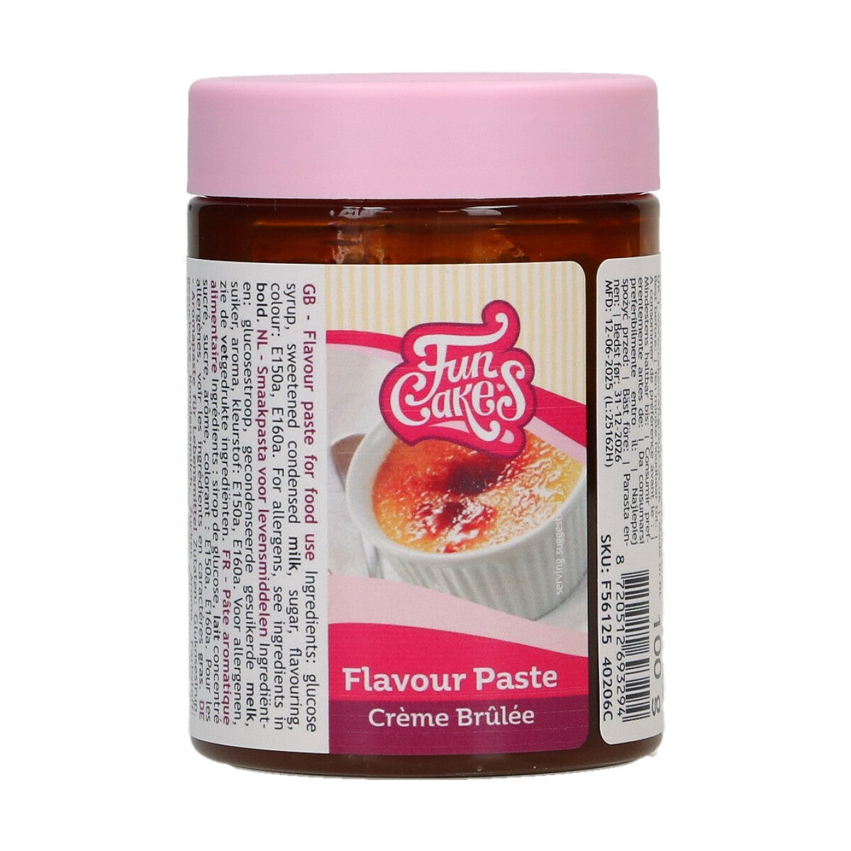 FunCakes Flavour Paste Crème Brûlée 100 g