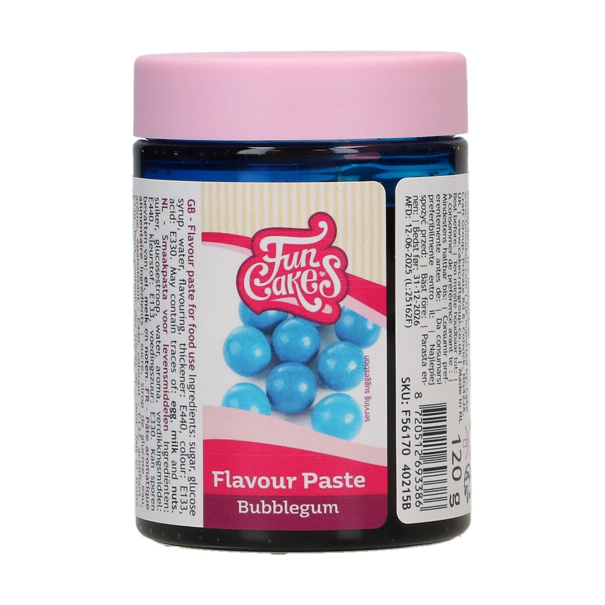 FunCakes Flavour Paste Bubblegum 120 g