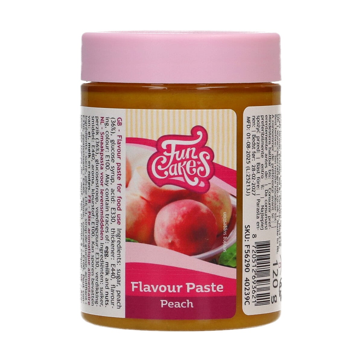 FunCakes Flavour Paste Peach 120 g