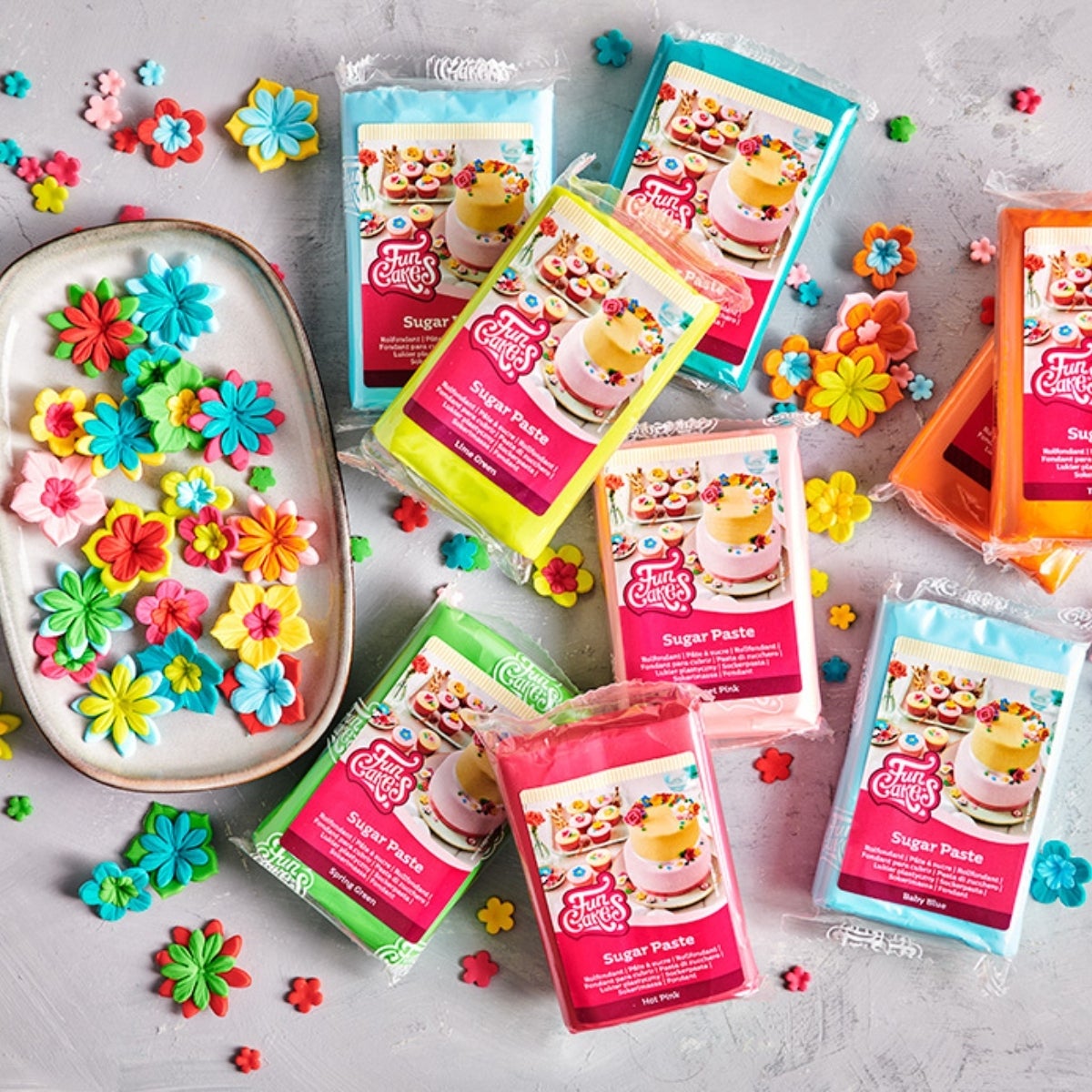 FunCakes Flavoured Sugar Paste Marshmallow 1 kg