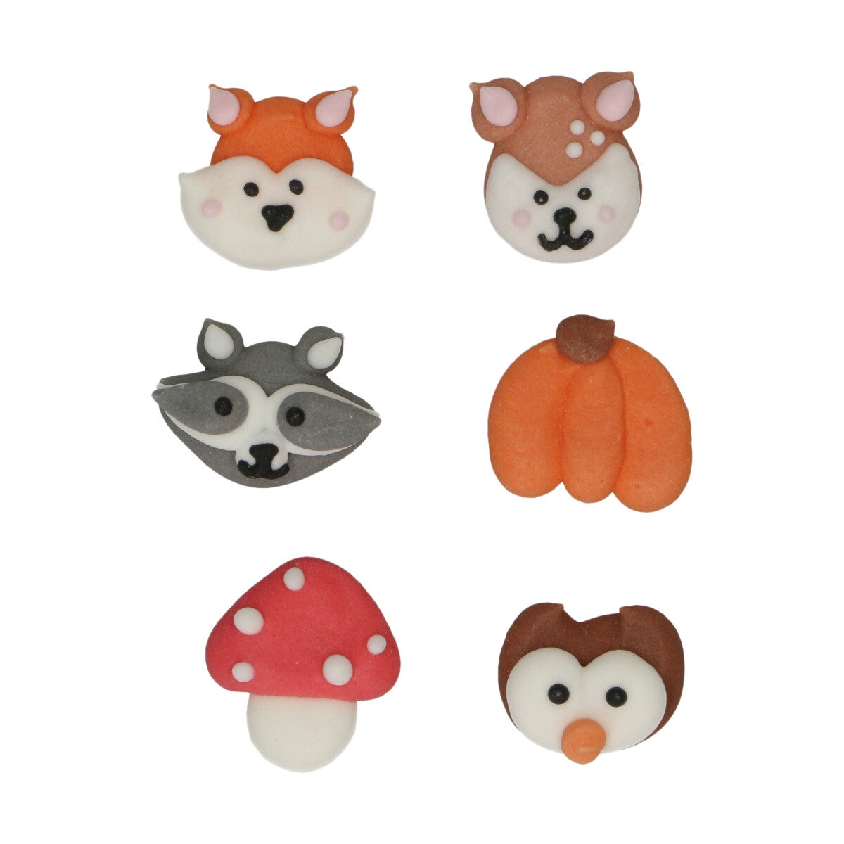 FunCakes Sugar Decorations Forest Animals Set/8