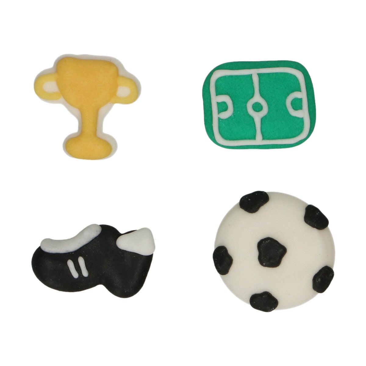 FunCakes Sugar Decorations Football Set/8