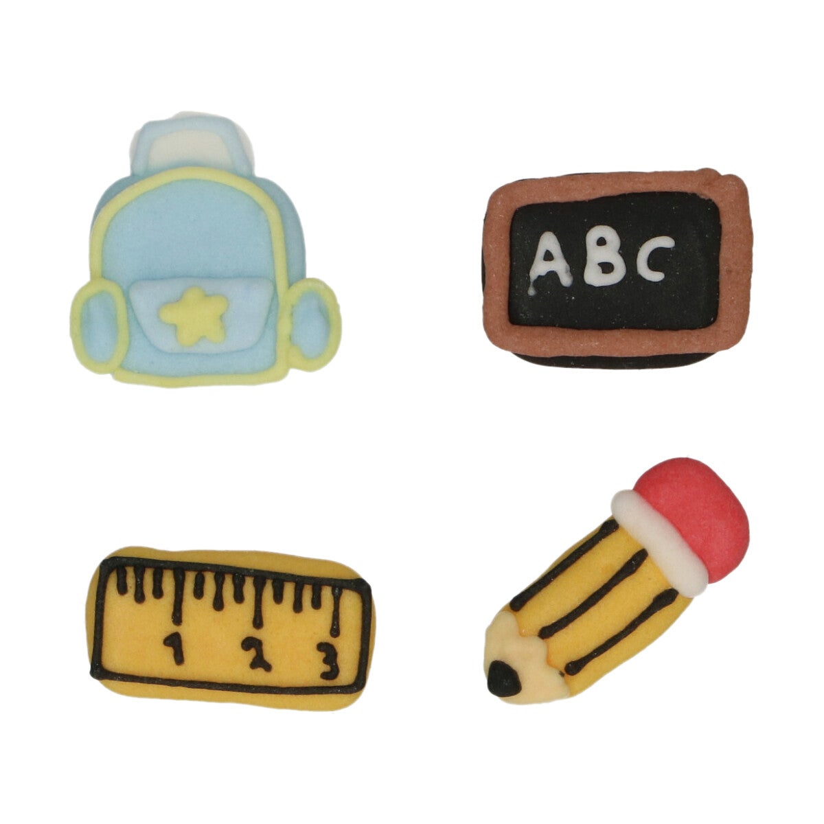 FunCakes Sugar Decorations Back to School Set/8