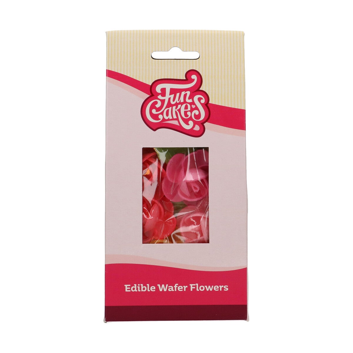 FunCakes Edible Wafer Flowers Frangipani & Leaves pk/15