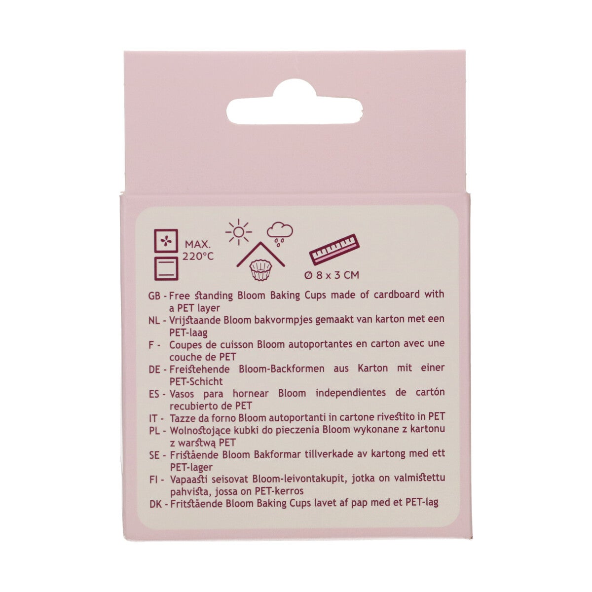 FunCakes Bloom Baking Cups - White pk/48