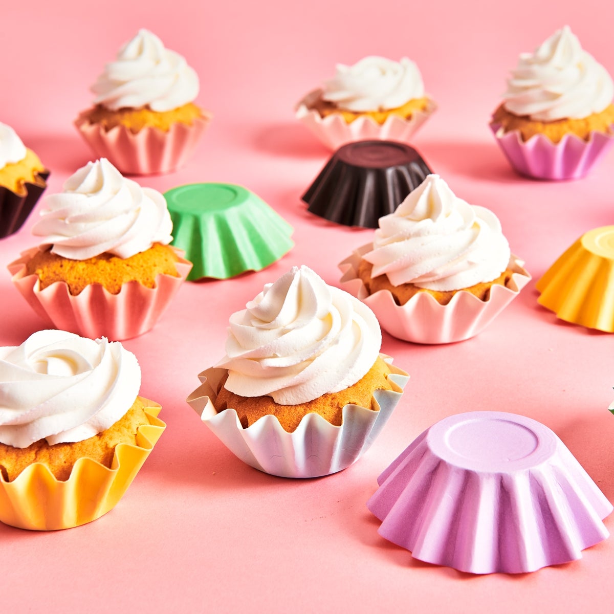 FunCakes Bloom Baking Cups - White pk/48