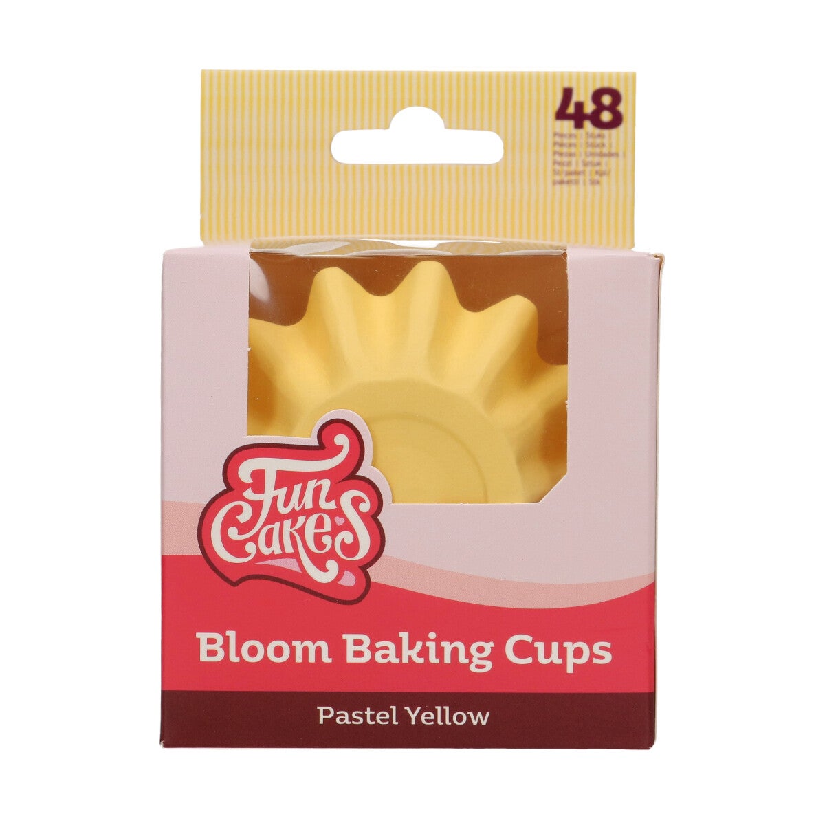 FunCakes Bloom Baking Cups - Pastel Yellow pk/48