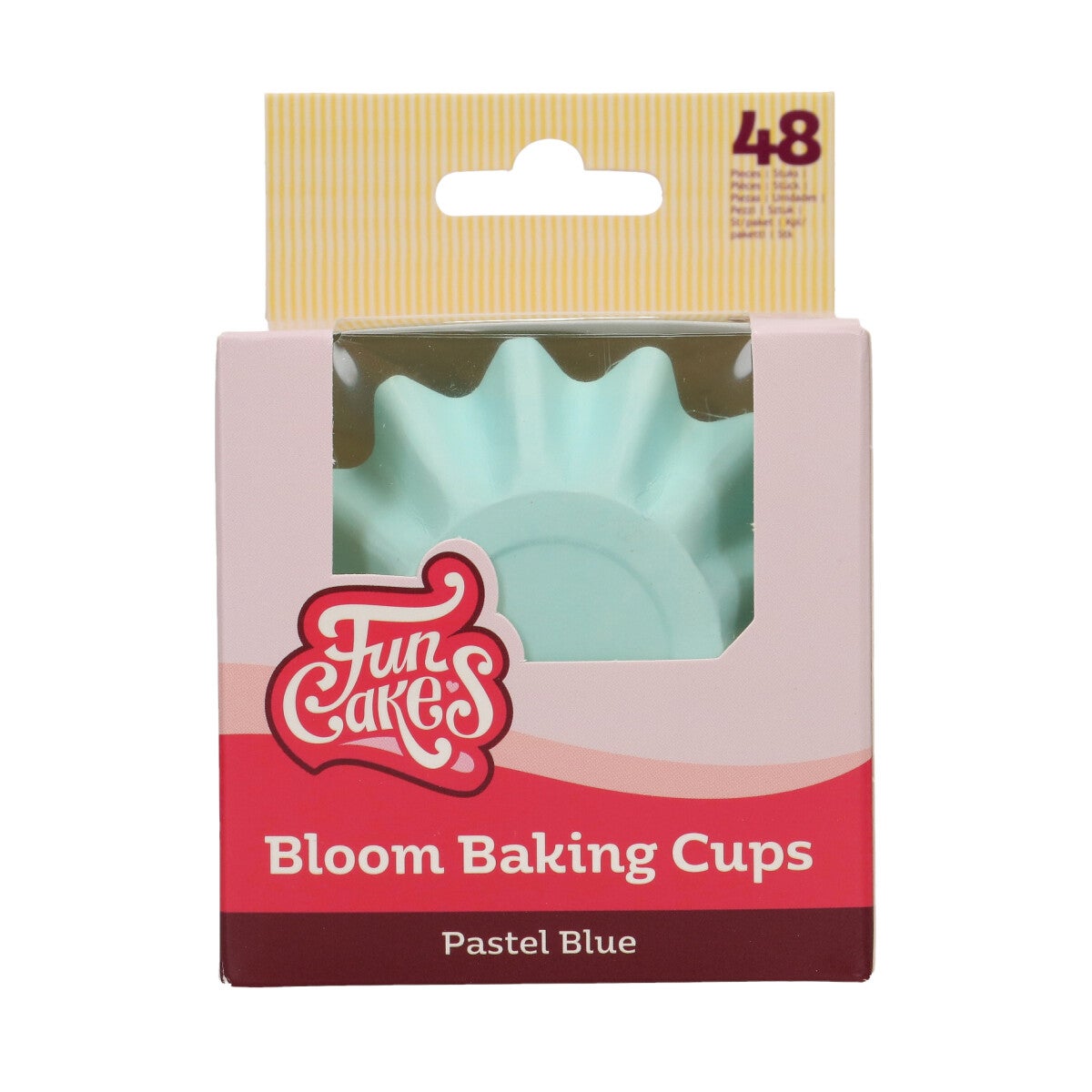 FunCakes Bloom Baking Cups - Pastel Blue pk/48