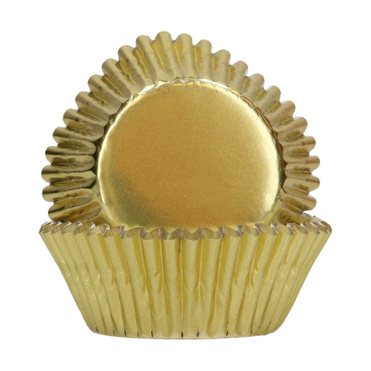 FunCakes Foil Baking Cups - Metallic Gold pk/48