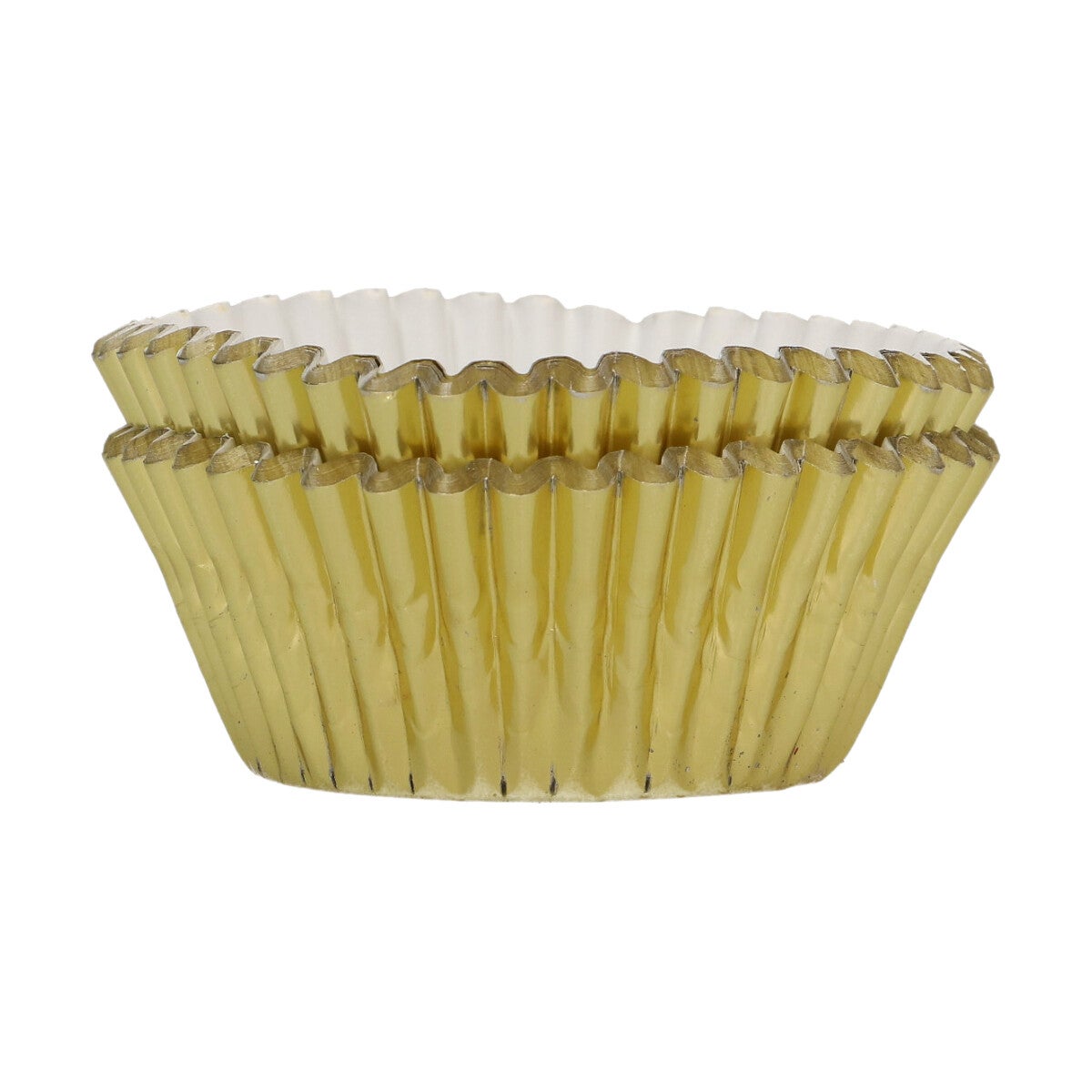 FunCakes Foil Baking Cups - Metallic Gold pk/48