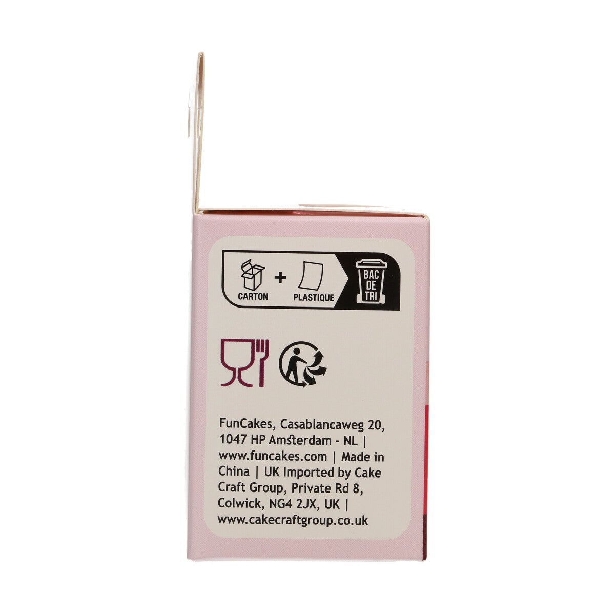 FunCakes Foil Baking Cups - Metallic Rose Gold pk/48