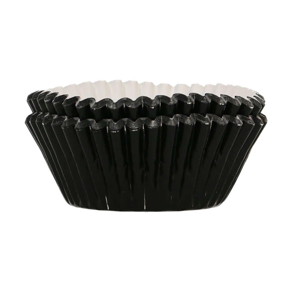 FunCakes Foil Baking Cups - Metallic Black pk/48