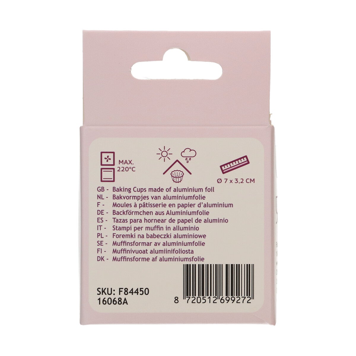 FunCakes Foil Baking Cups - Metallic Black pk/48