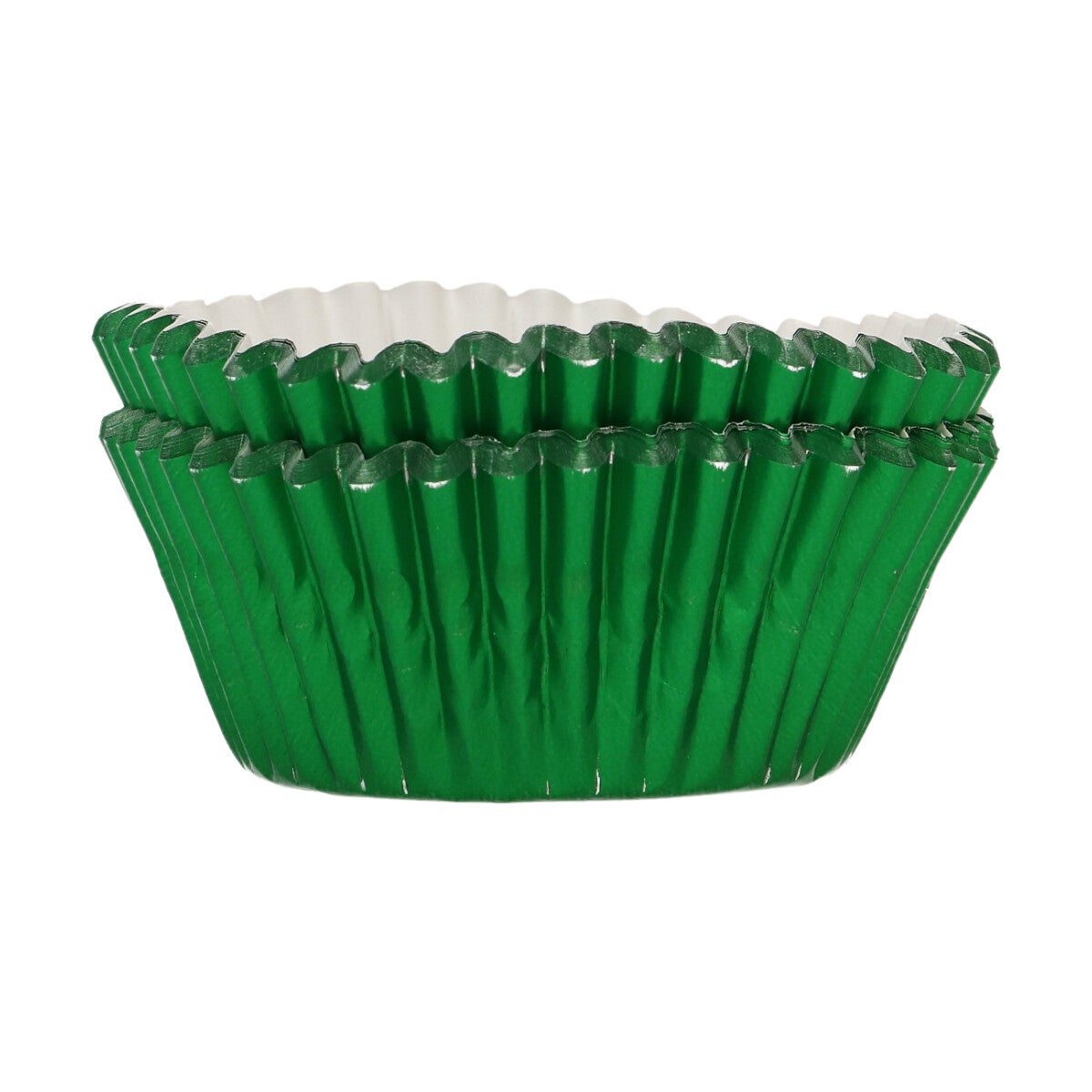 FunCakes Foil Baking Cups - Metallic Green pk/48