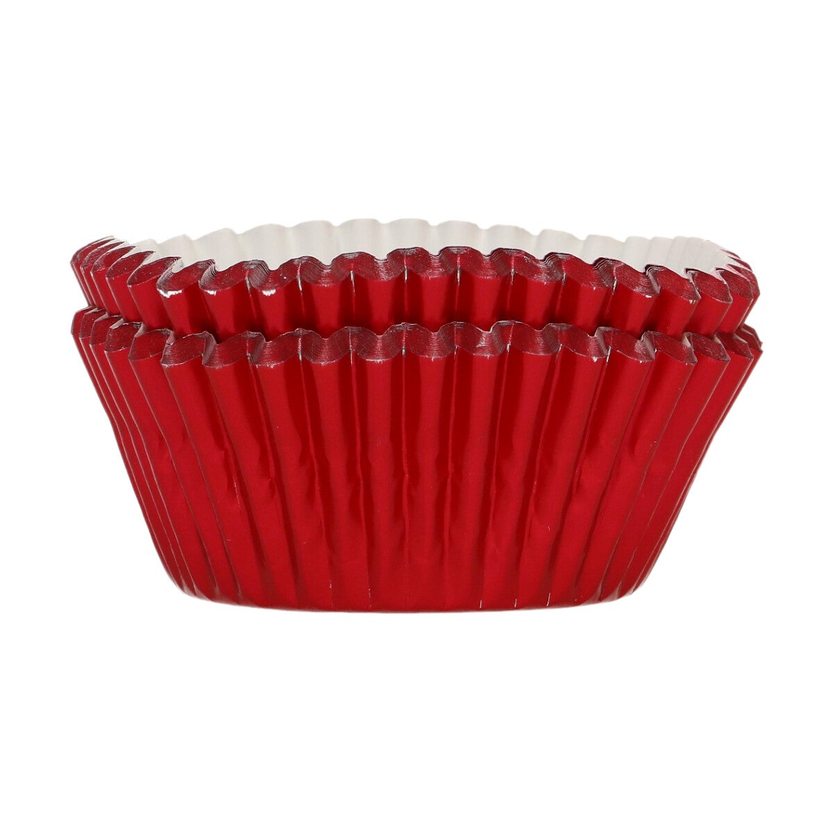 FunCakes Foil Baking Cups - Metallic Red pk/48
